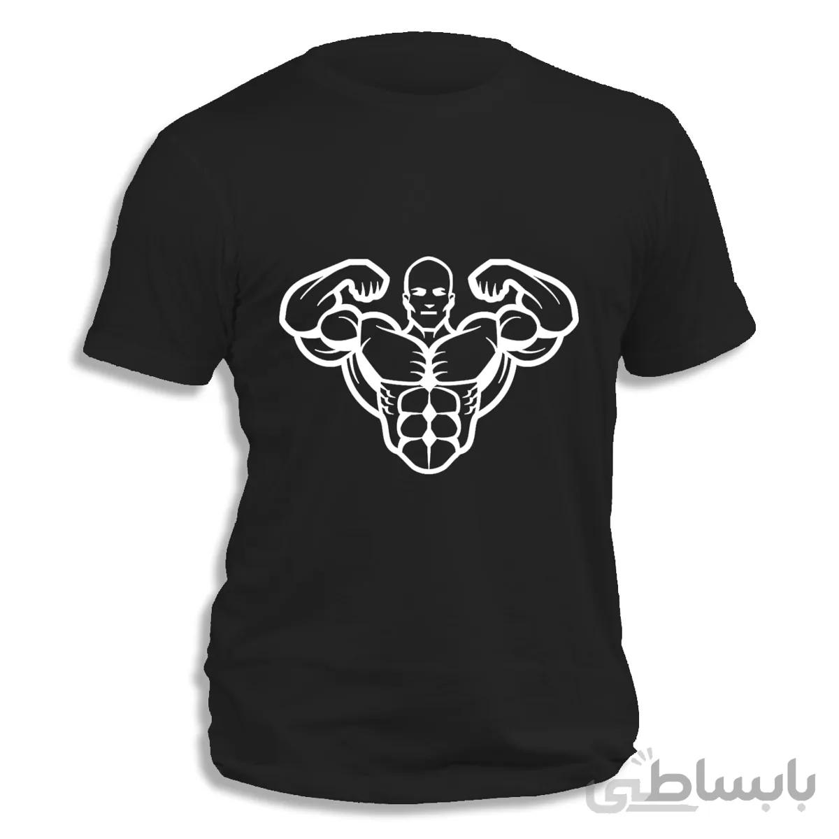 تیشرت طرح Fitness