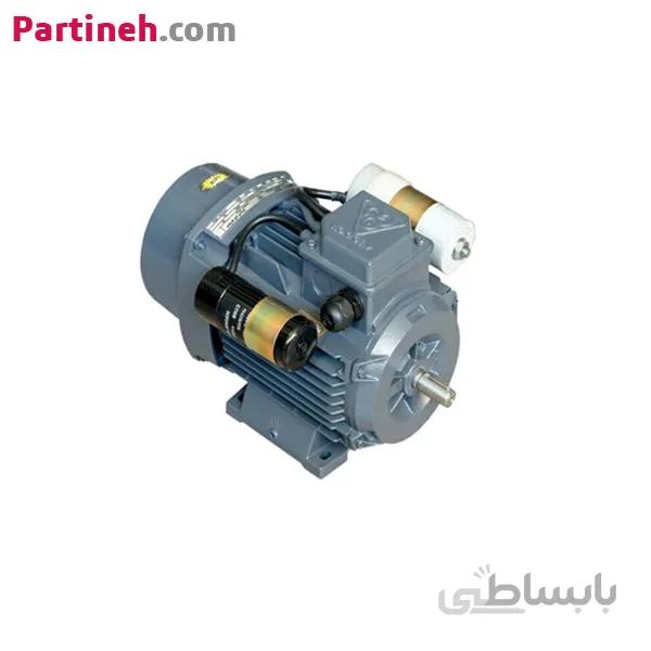 الکتروموتور تک فاز خازن دائم - استارت (CRS) فریم 90 آلومینیومی 1.5 کیلووات (2 اسب) 3000 دور موتوژن