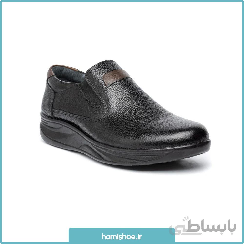 کفش مردانه تمام چرم طبی – کد 1006
