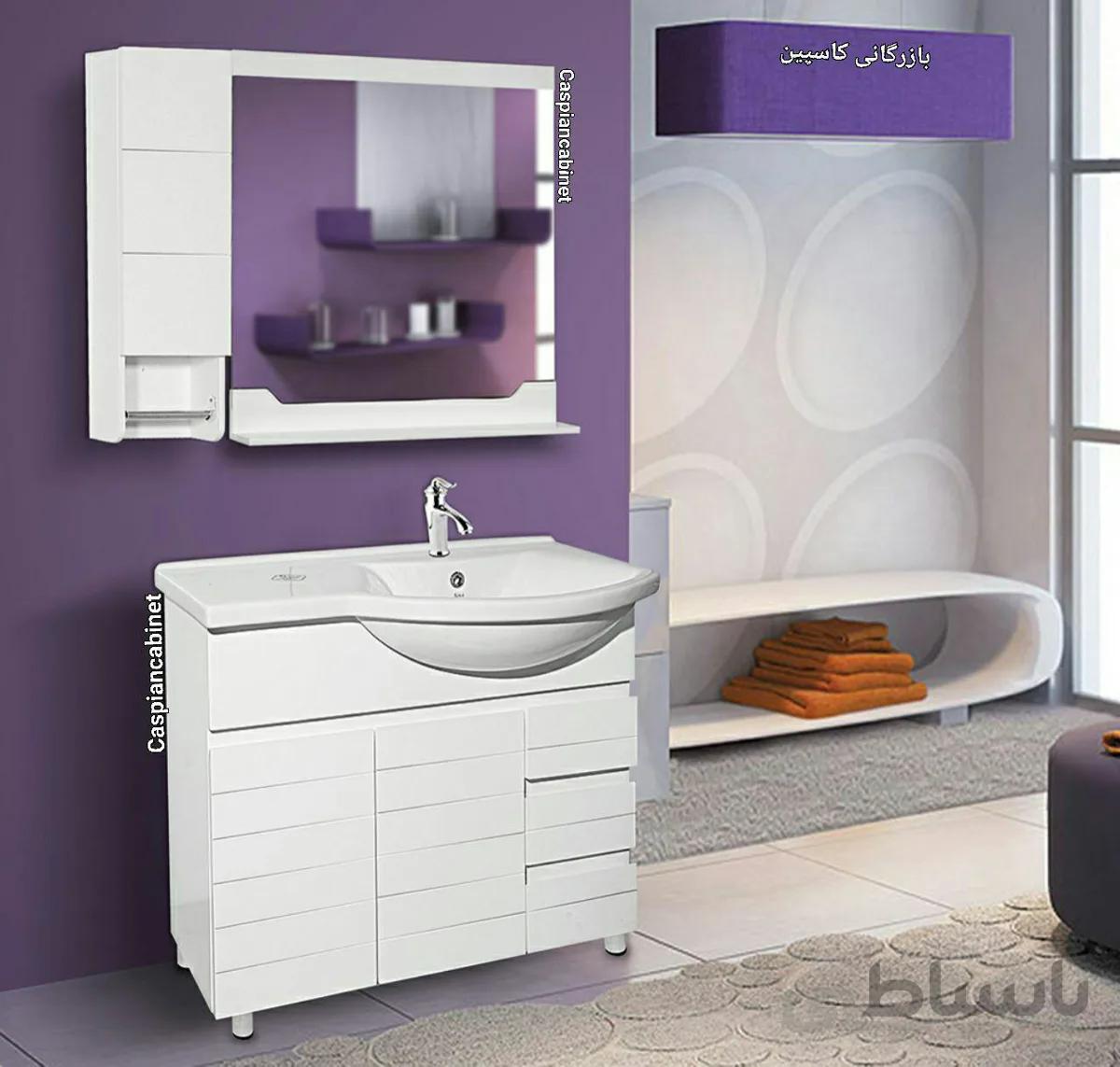 روشویی کابینت دار آرشا زمینی90 سانت ا روشویی کابینت دار آرشا زمینی90 سانت