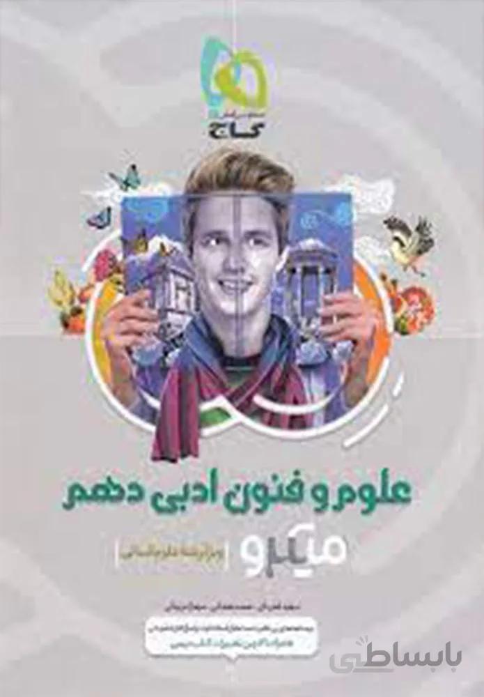 کتاب علوم و فنون ادبی دهم انسانی سری میکرو طبقه بندی (كد ناشر : 237)