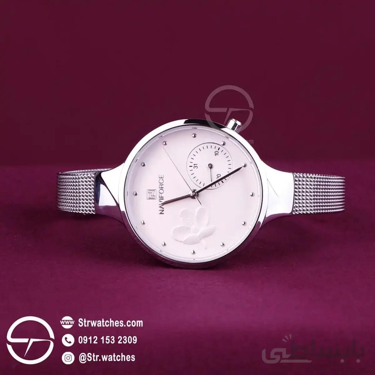 ساعت مچی زنانه عقربه ای نیوی فورس اورجینال مدل NF کد 71961