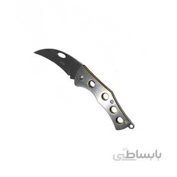 چاقو جیبی دسته فلزی حفره دار