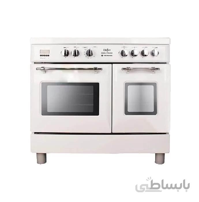 اجاق گاز مبله فر دار تاکنوگاز مدل DF16 ا Tacnogas Free Standing Range DF16