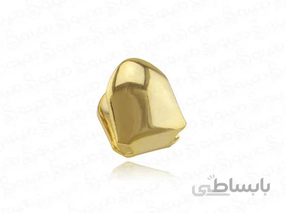 روکش طلای تک دندان ساده hiphop-tooth-6