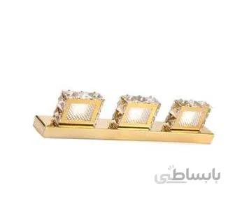 چراغ بالا آیینه سه شعله مدل A34 روشا
