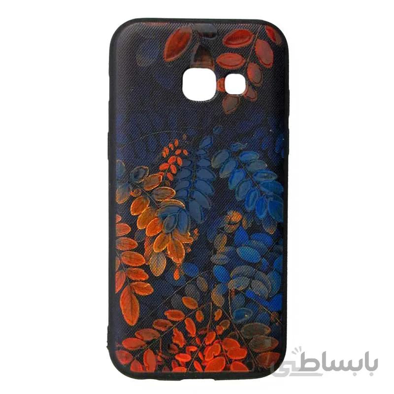 قاب فانتزی برجسته زنانه طرح برگ گوشی سامسونگ Samsung A3 2017