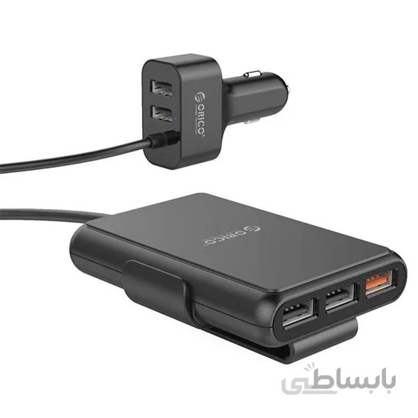 شارژر فندکی سریع 5 پورت اوریکو Orico UCP-5P Car charger