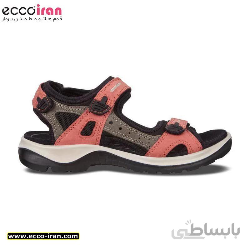 صندل زنانه اکو اصل مدل ECCO OFFROAD APRICOT/DARK CLAY