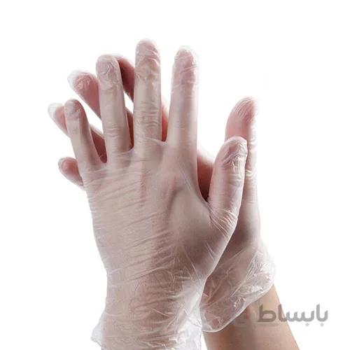 دستکش وینیل بدون پودر