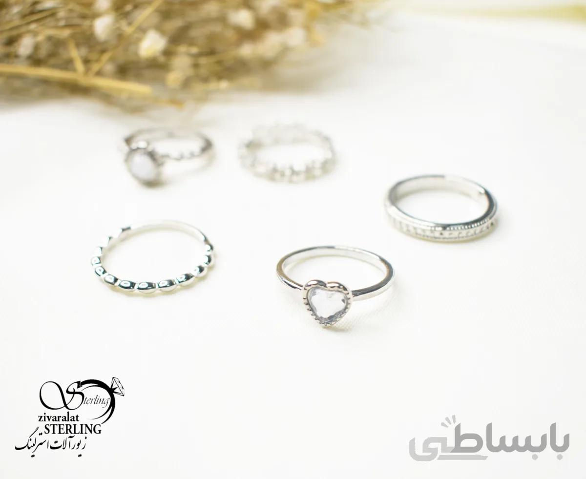پک انگشتر زنانه کد 5613