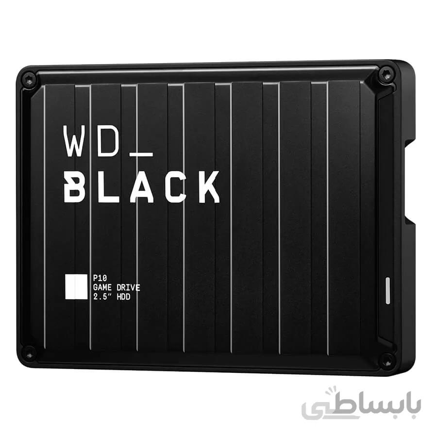 هارد اکسترنال وسترن دیجیتال مدل WD_Black P10 Game Drive ظرفیت 4 ترابایت