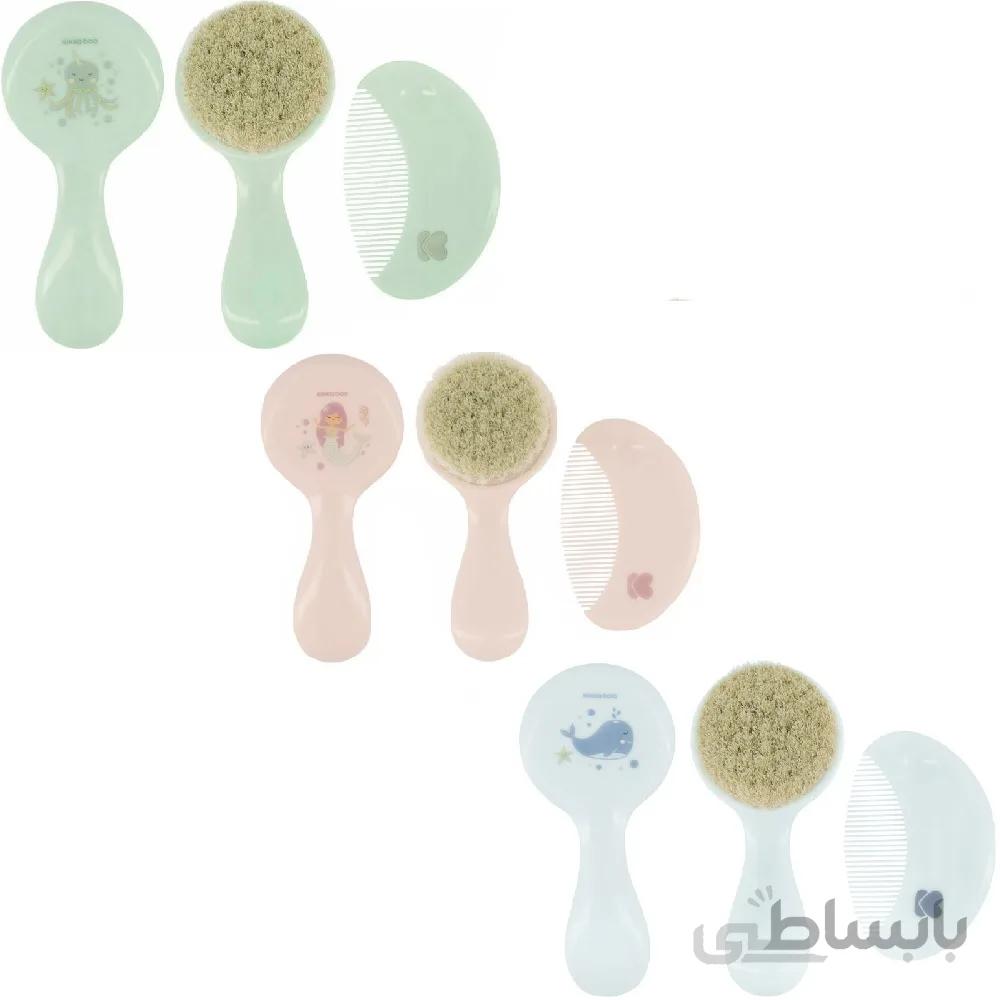ست شانه و برس کیکابو مدل natural