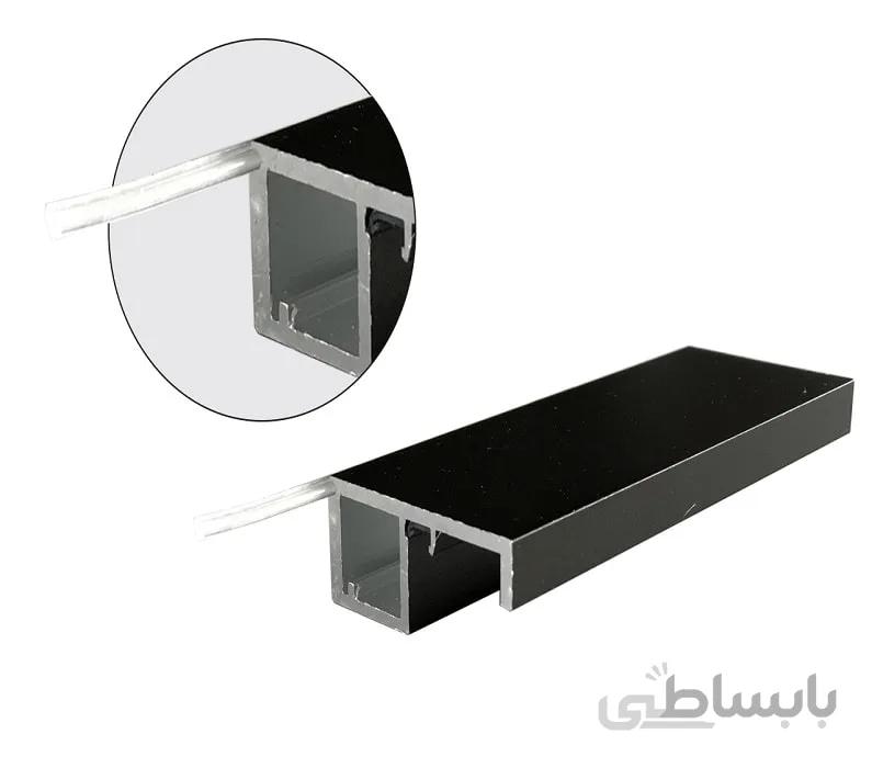 گسکت شفاف پروفیل مدل ایتالین