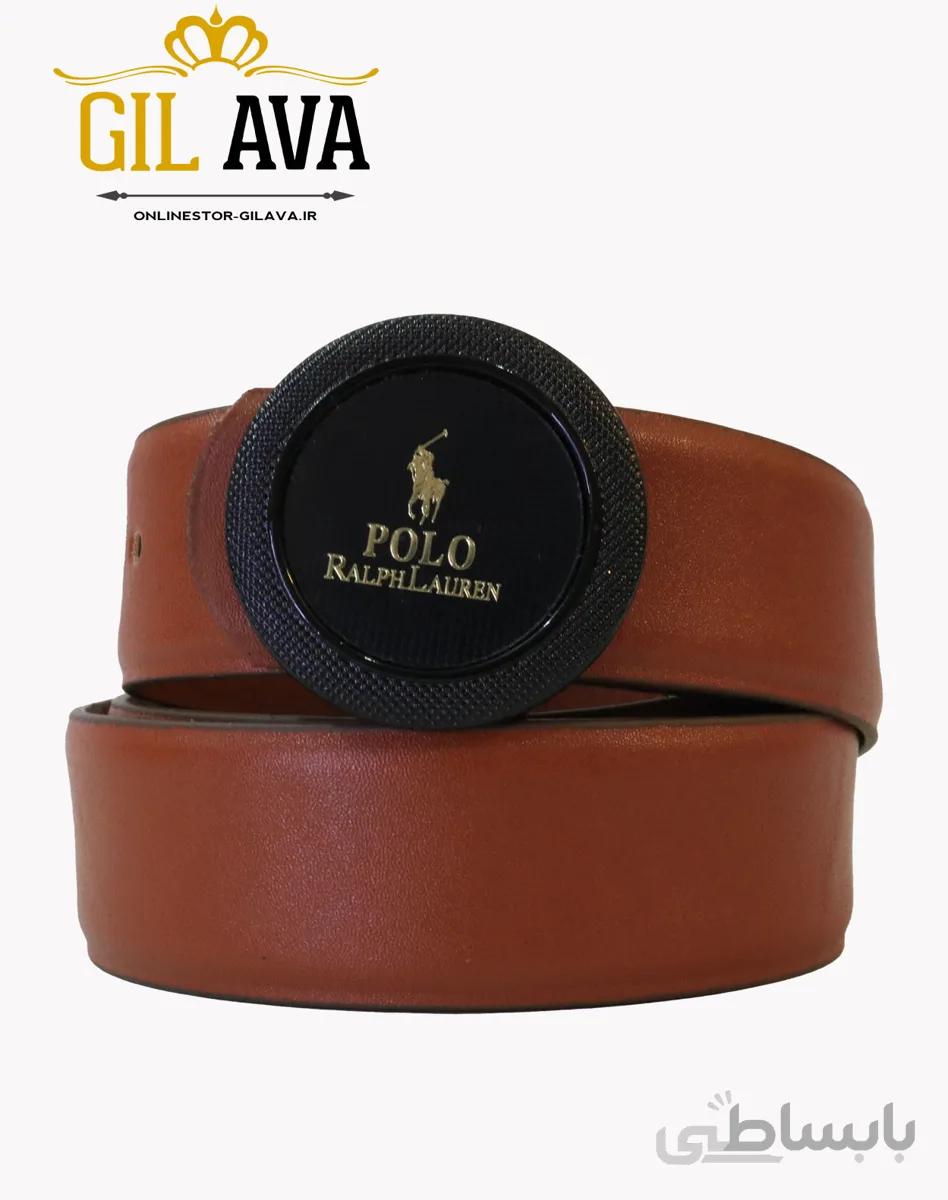 کمربند مجلسی مردانه POLO