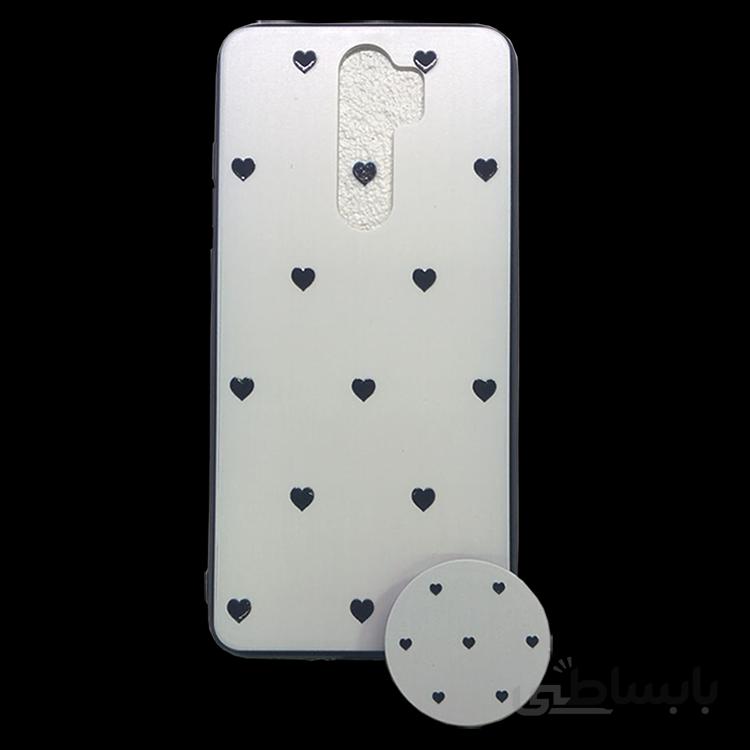 قاب طرح دار به همراه پاپ سوکت شیائومی نوت هشت پرو کد1009/Note8 pro