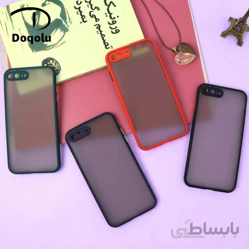 قاب گوشی اپل ایفون Apple iphone 7 Plus مدل پشت مات محافظ لنزدار