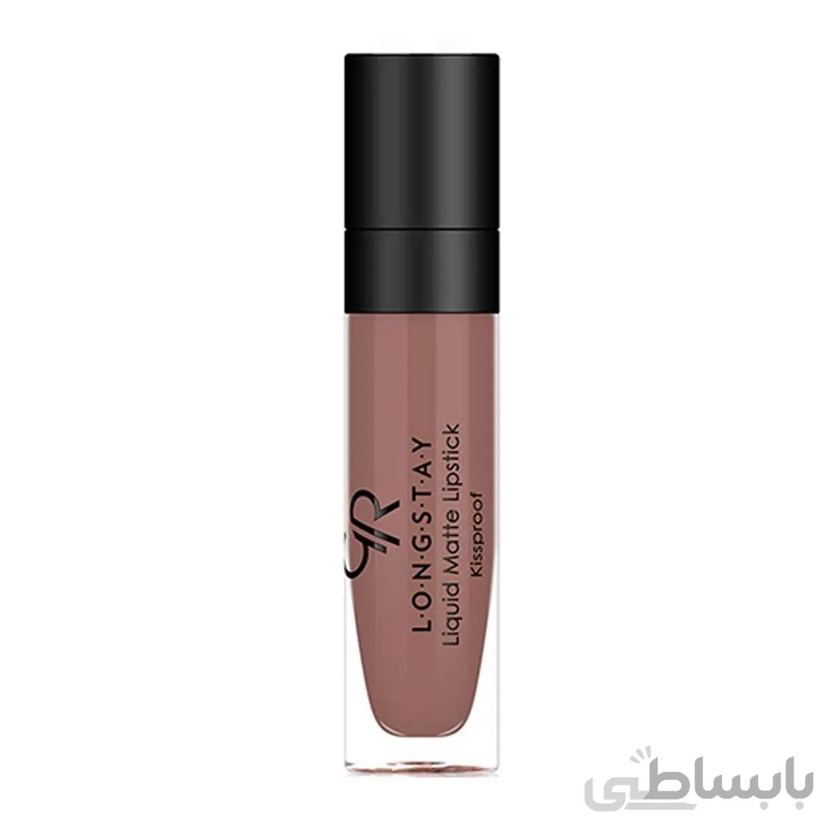 رژ لب مایع مات بادوام گلدن رز شماره 24 ا Golden Rose Long stay Liquid Matte Lipstick No. 24