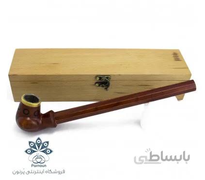چپق چوبی به همراه جعبه کادویی شیک