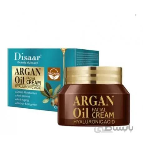 کرم ضد چروک صورت روغن آرگان هیالورونیک اسید دیسار Disaar Beauty Skin
