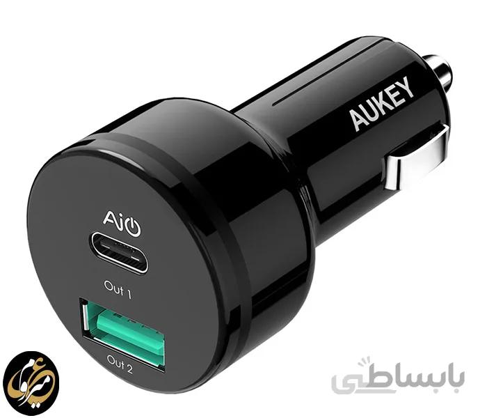 شارژر فندکی آکی مدل aukey CC-Y9