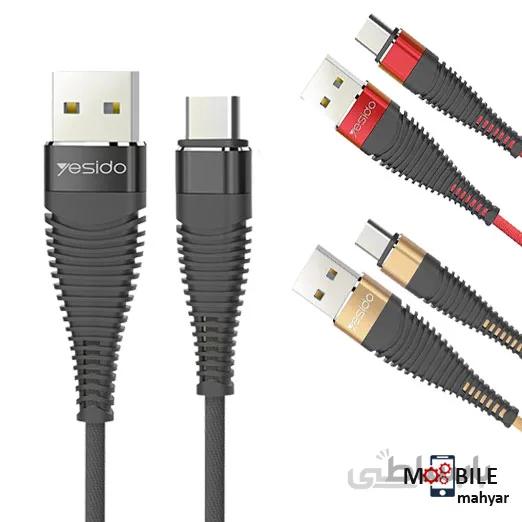 کابل تبدیل USB به Type-C یسیدو مدل CA-12