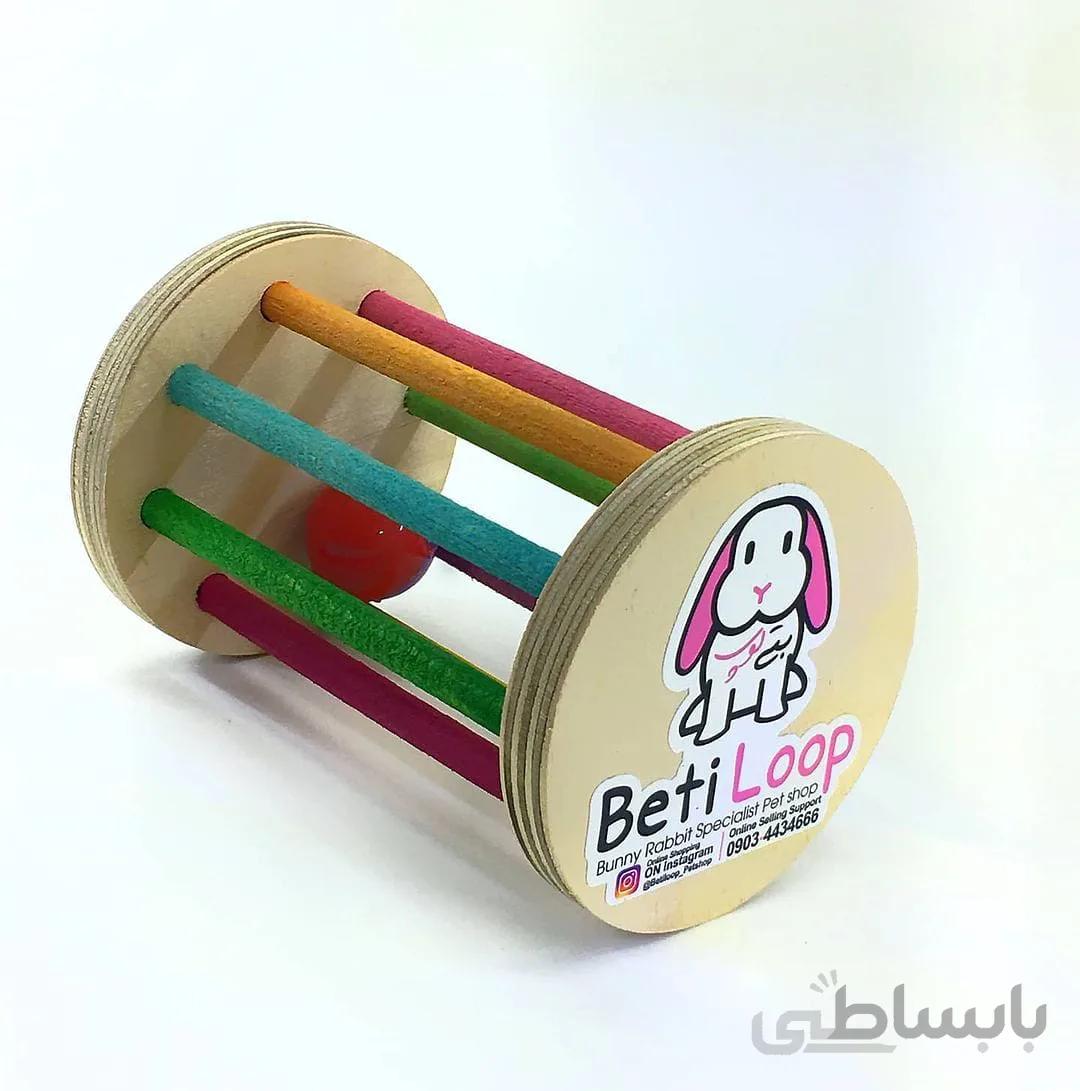 توپ بازی چوبی زنگوله دار BinGo