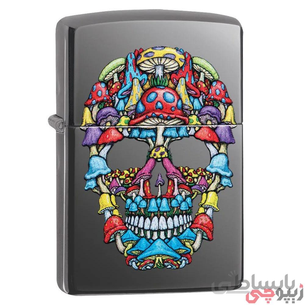 فندک زیپو اصل کد ۴۹۱۳۵ – Original Zippo Skull Design
