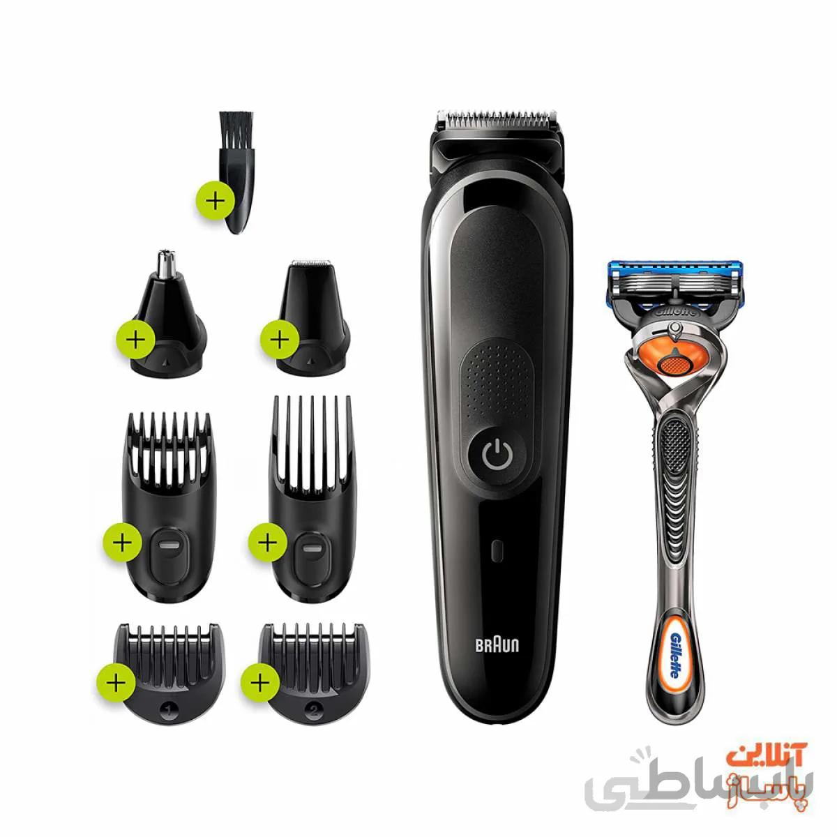 ماشین اصلاح سر و صورت براون MGK5260 ا BRAUN MGK5260 Hair Trimmer