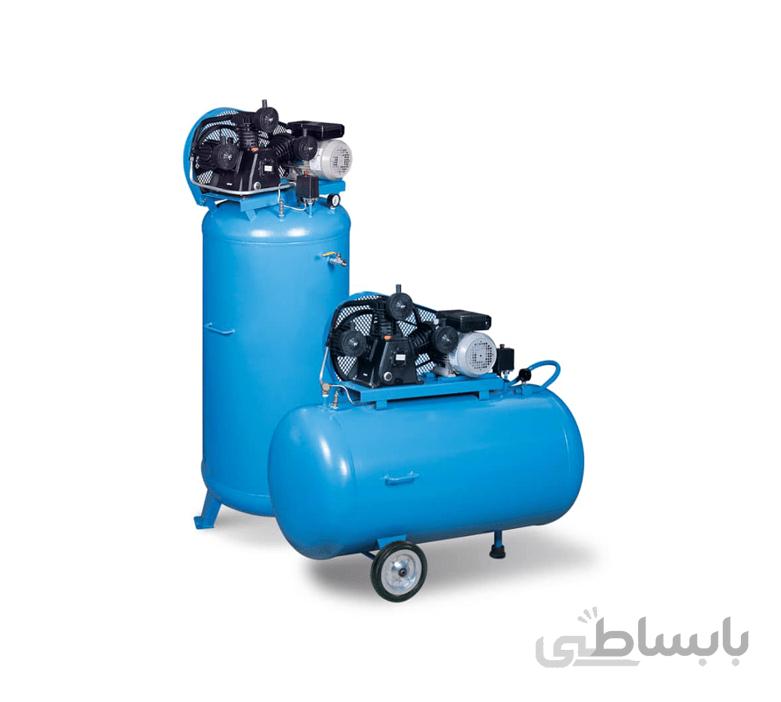 کمپرسور 350 تک فاز 3اسب سيلندر 65 3 مخزن خوابيده پارس گام