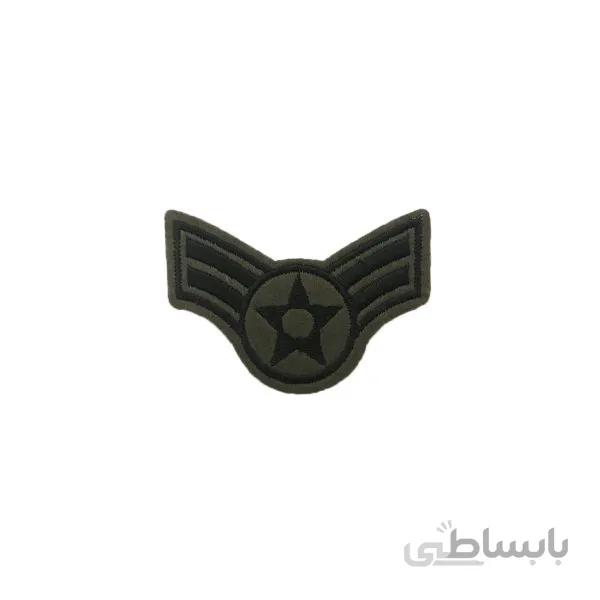 اتیکت لباسی طرح ارتشی کد 1432E