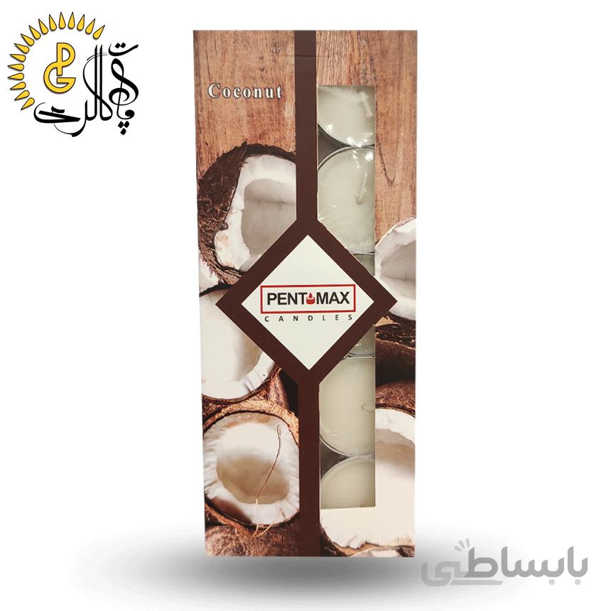 شمع وارمر معطر 10 عددی Coconut کد 0118