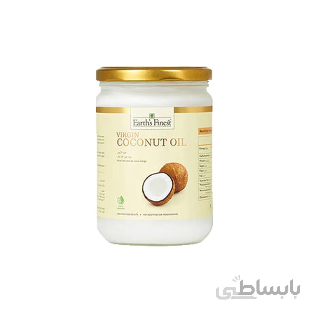 روغن نارگیل بکر ارگانیک ۲۰۰ گرم – earth finest