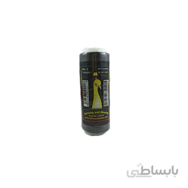 نخ ابریشمی شماره 2 مشکی کد 4536A