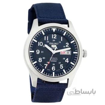 ساعت مردانه سيكو 5 عقربه اي مدل SNZG11J1 صفحه آبي ا Seiko Men's SNZG11J1 5 Sports Blue Watch