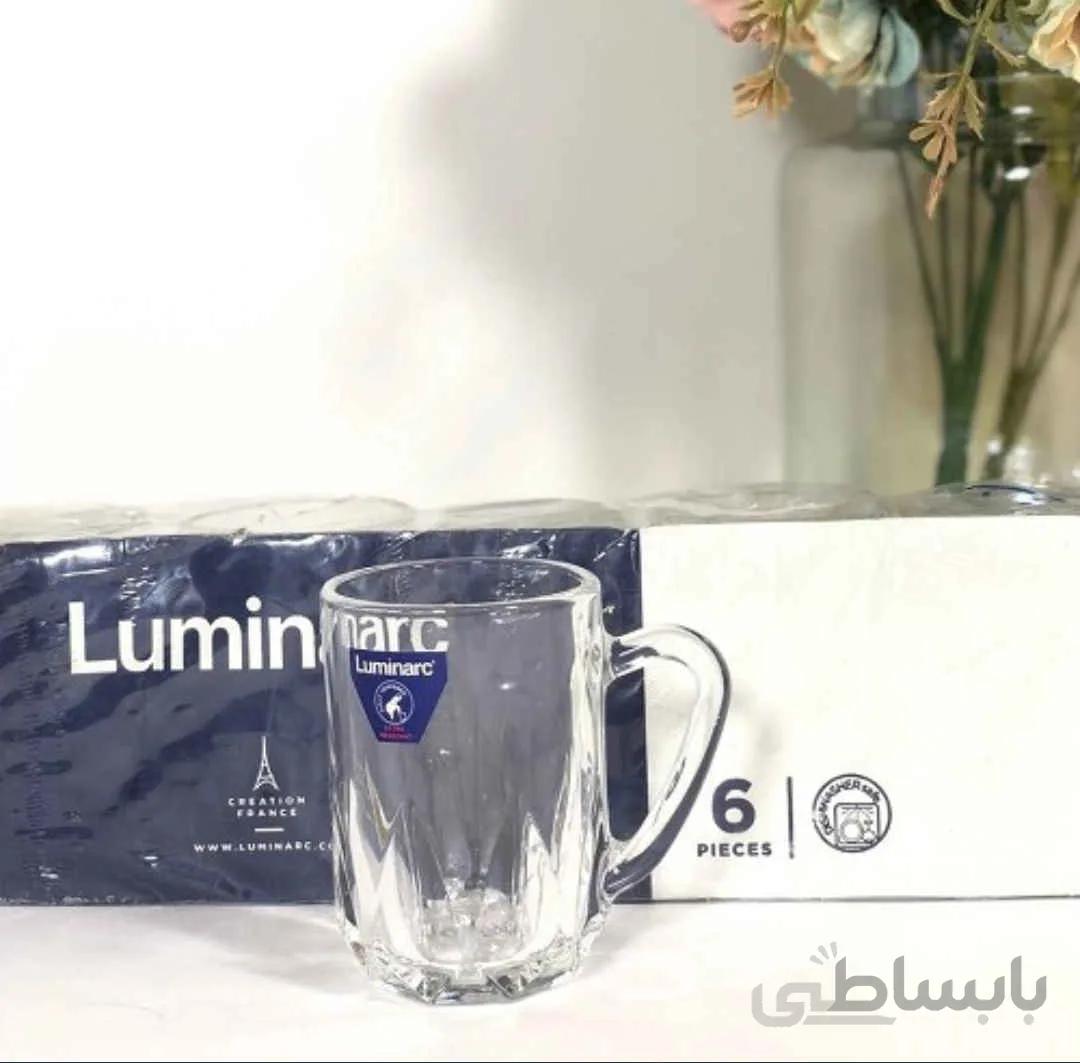 استکان دسته دار لومینارک
