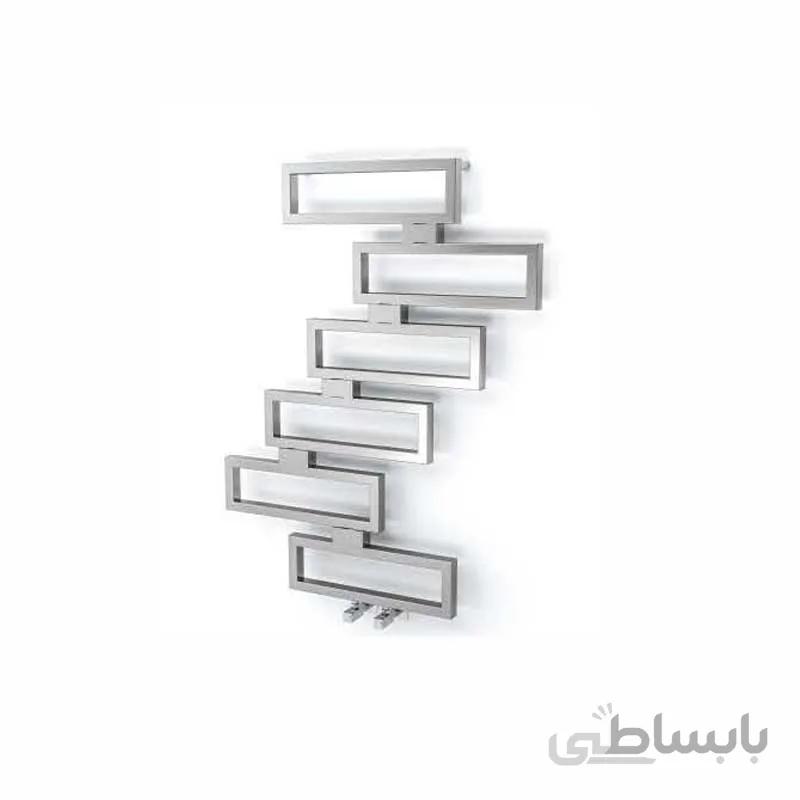 حوله خشک کن استیل وایولت کروم مات