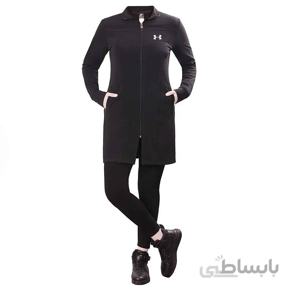 مانتو زنانه غواصی فوق سایز بزرگ