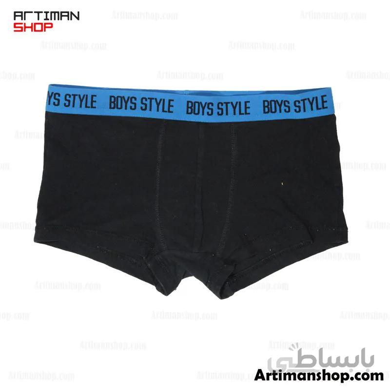 شورت پادار بچگانه pepperts کد 280478 طرح BOYS STYE سایز 12 تا 14 سال