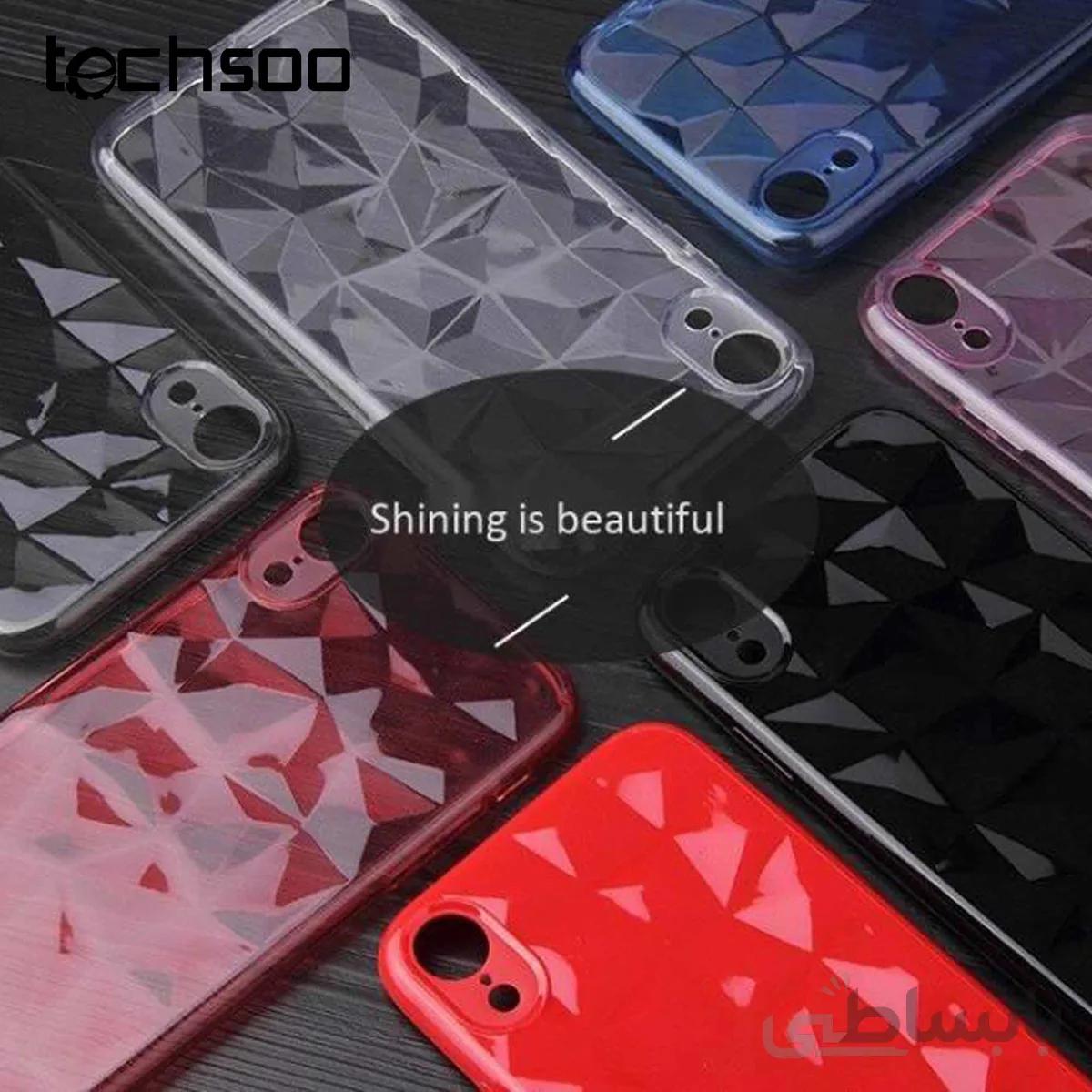 قاب ژله ای برجسته الماسی Diamond TPU Case Samsung Galaxy M20
