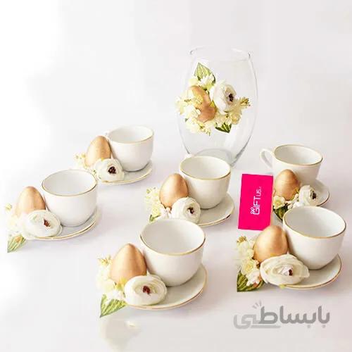 هفت سین فنجون طلایی