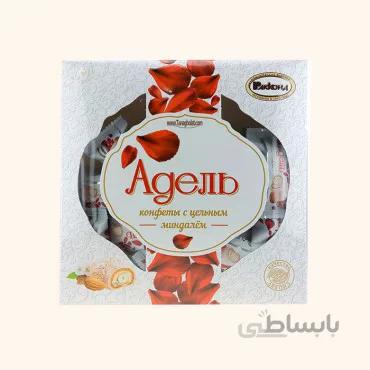 بسته کادویی ویفر نارگیلی آکوند مدل Agejib با مغز خامه و بادام