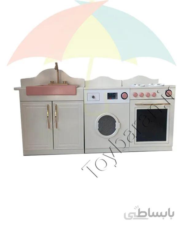 کابینت کودک ۳ تیکه ۵ کاره