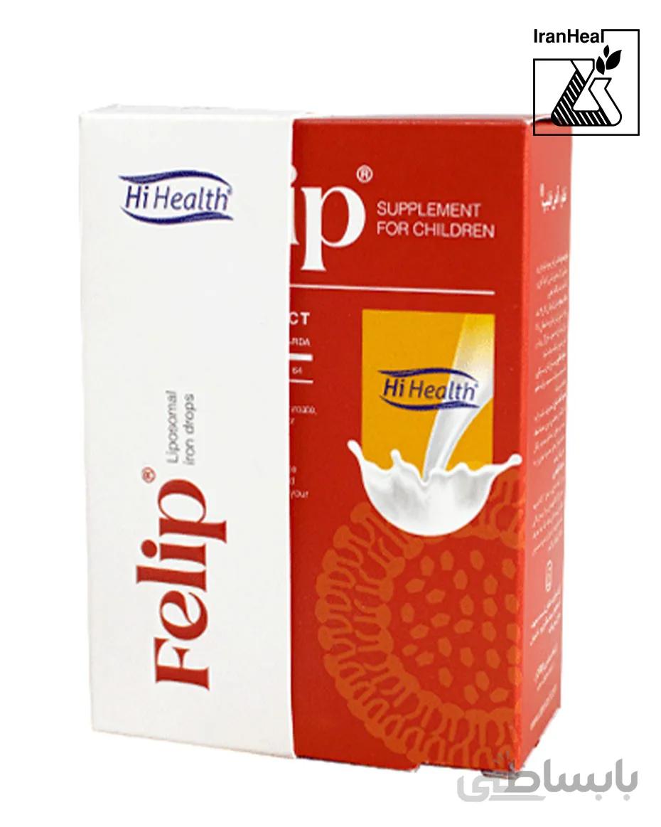 قطره فلیپ های هلث ا Hi Health Felip Liposomal Iron Drop