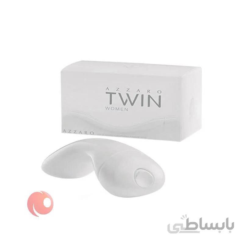 عطر زنانه AZZARO مدل Twin EDT حجم 80 میلی لیتر