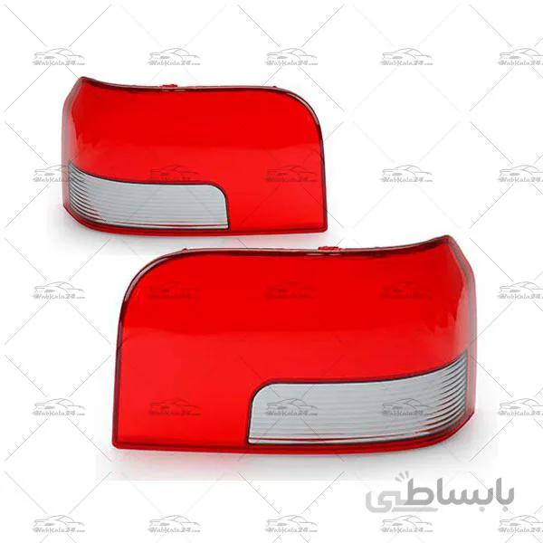 طلق خطر اسپرت پراید 131 طرح کوروت ا Corvette Rear Tail Light Cover Plastic For Pride 131