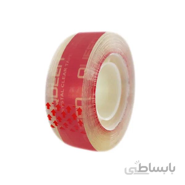 چسب تحریر 36 یارد کوئین قرمز 15 میل 45 میکرون