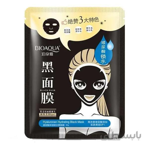 ماسک ورقه ای زغال بیوآکوا BioAqua