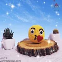 عروسک بافتنی آویز ایموجی ( کد 90005 )