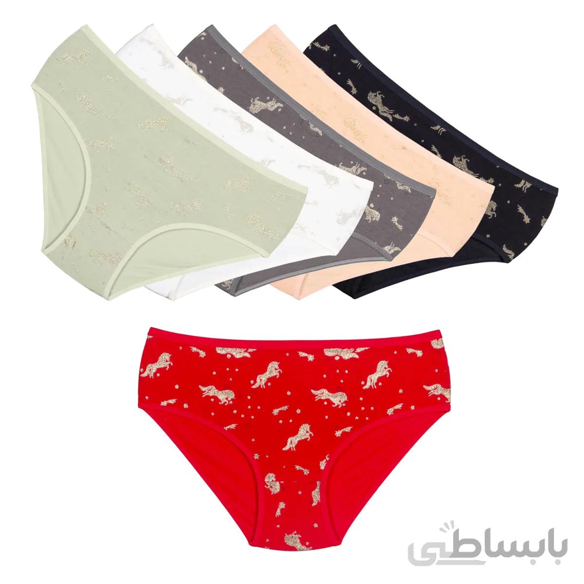شورت پانیذ بسته سه عددی طرحa6